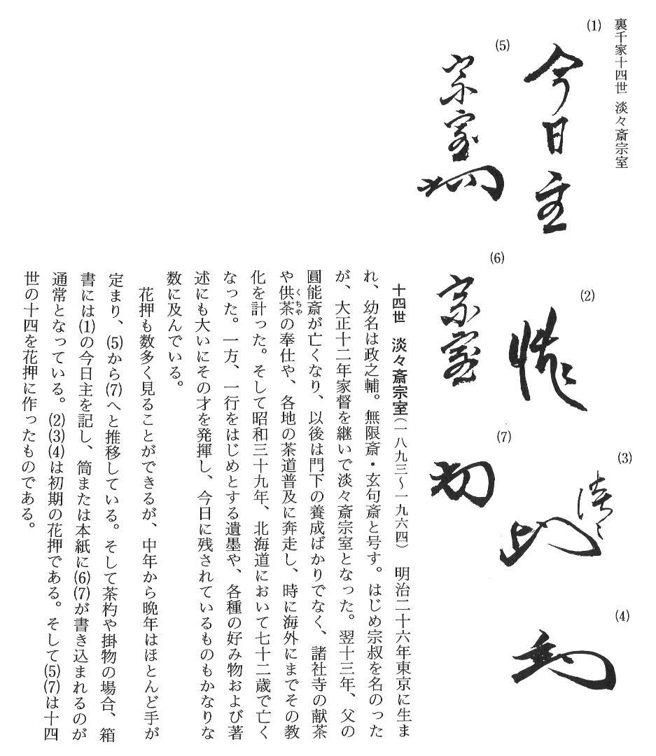 裏千家14世淡々斎宗室御書付『金閣寺古材茶杓』銘：竹窠（共箱）岩木秀斎造