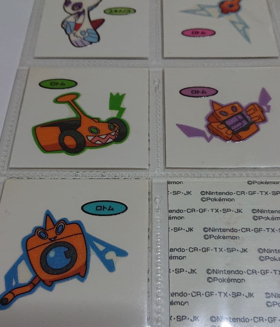 デコキャラシール510枚図鑑ナンバー1から491まで　シールホルダー付き