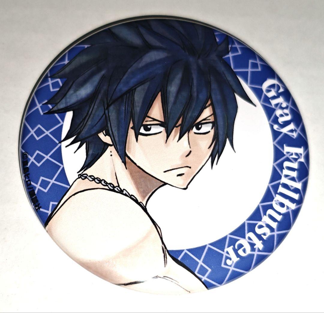 フェアリーテイル グレイ 缶バッジ 版画展