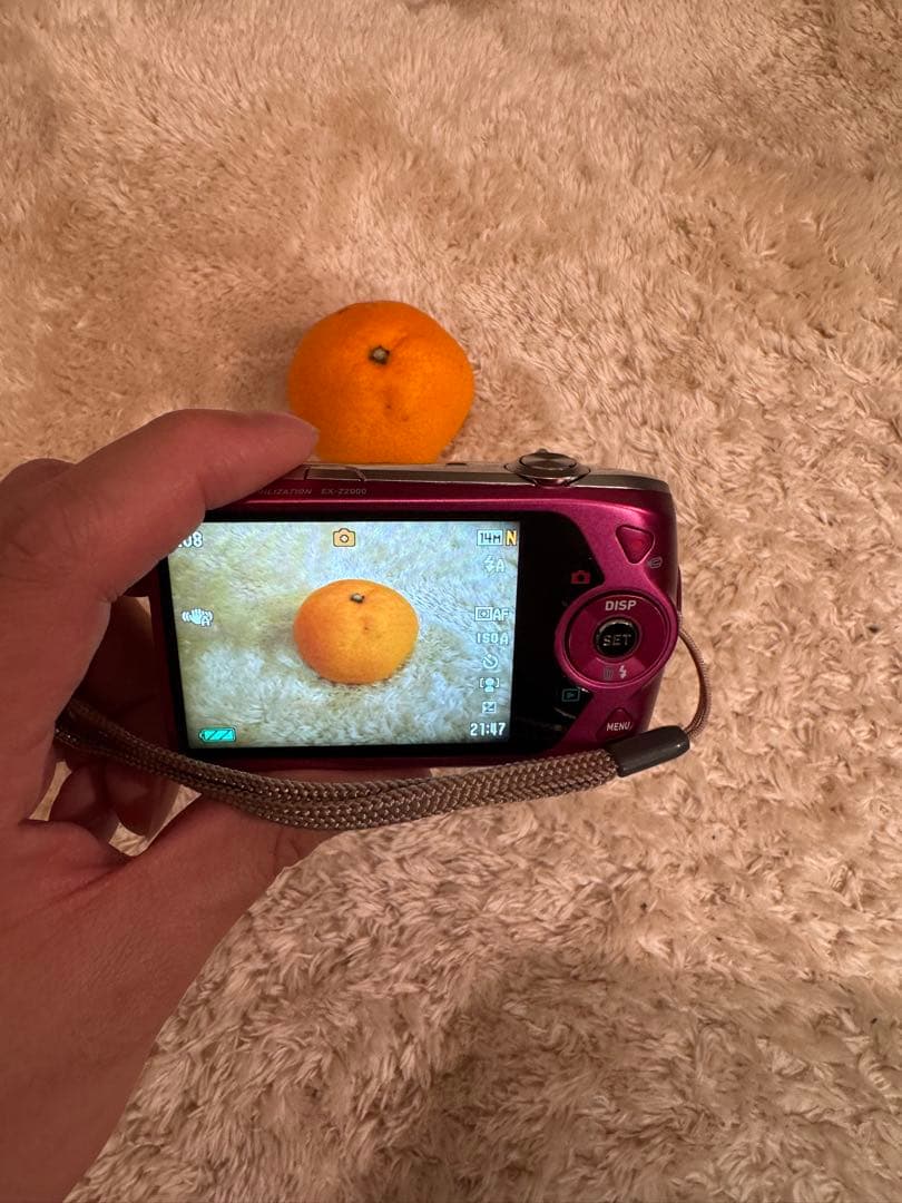 CASIO EX-Z2000コンパクトデジタルカメラ レッド