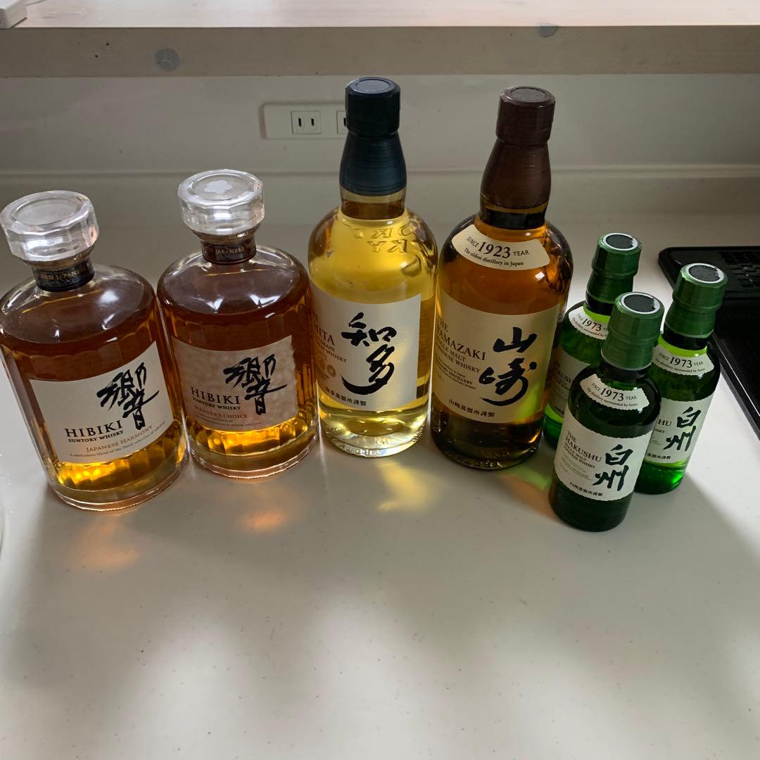 響ブレンダーチョイス　響　山崎　知多720ミリ　白州180ミリ3本