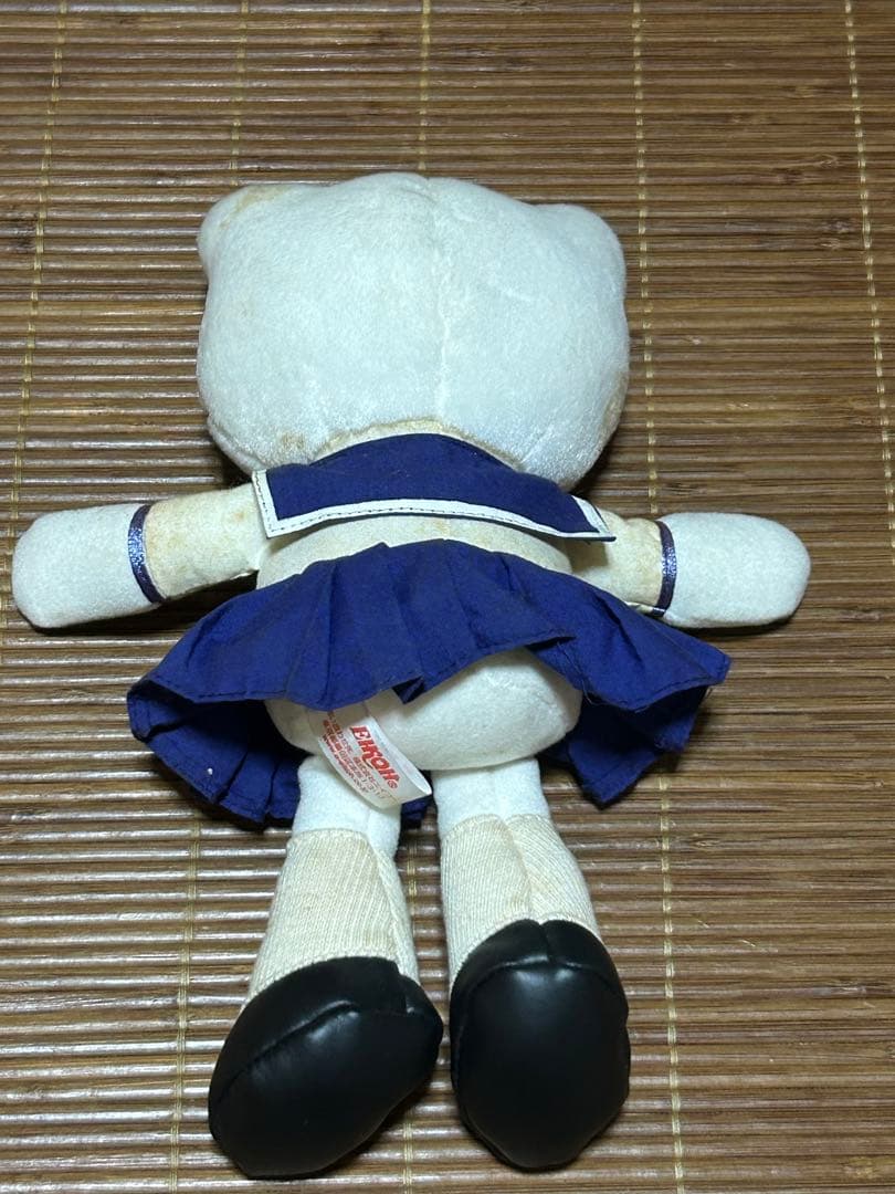 レア　ハローキティ 女子高生 セーラー服　ぬいぐるみ ハイソックス 　エイコー
