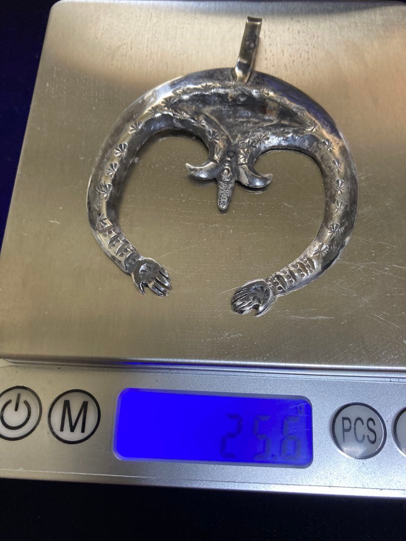 ハンドメイドナジャ、ナバホ族パールビーズネックレス