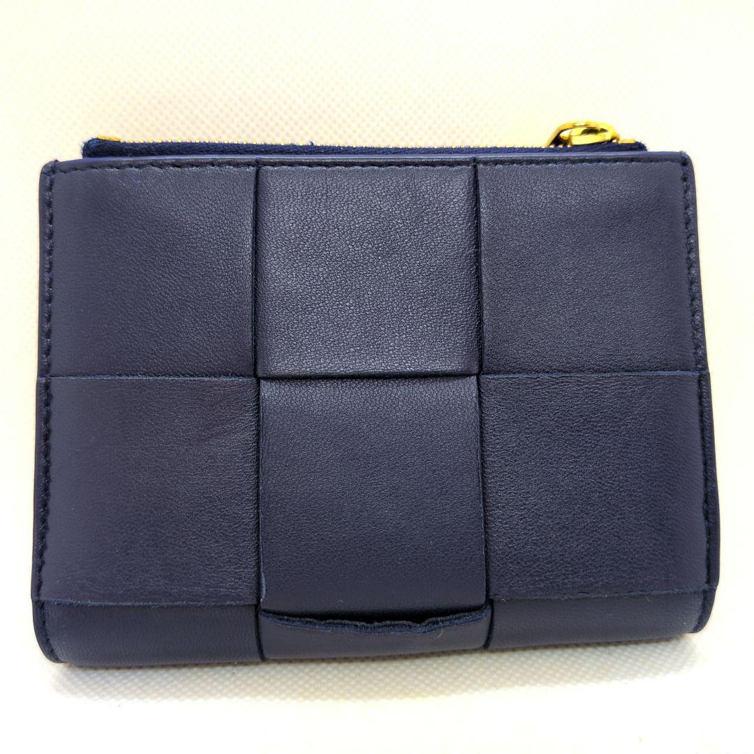 【極美品 RFID搭載 現行】ボッテガヴェネタ　スモールカセット　バイカラー