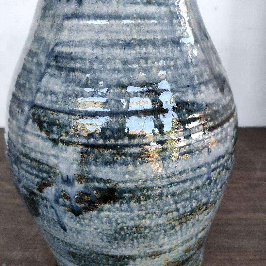 平山元康 共箱あり 水差しピッチャー高さ30cm未使用に近い陶器陶芸民藝花器花瓶