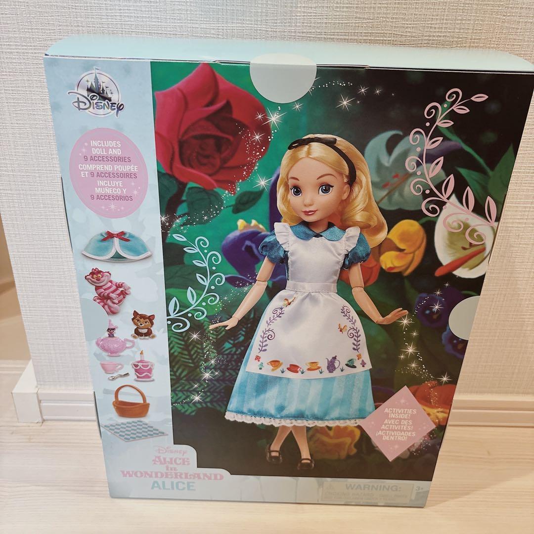 ディズニーストア　ふしぎの国のアリス ドール・フィギュア セット
