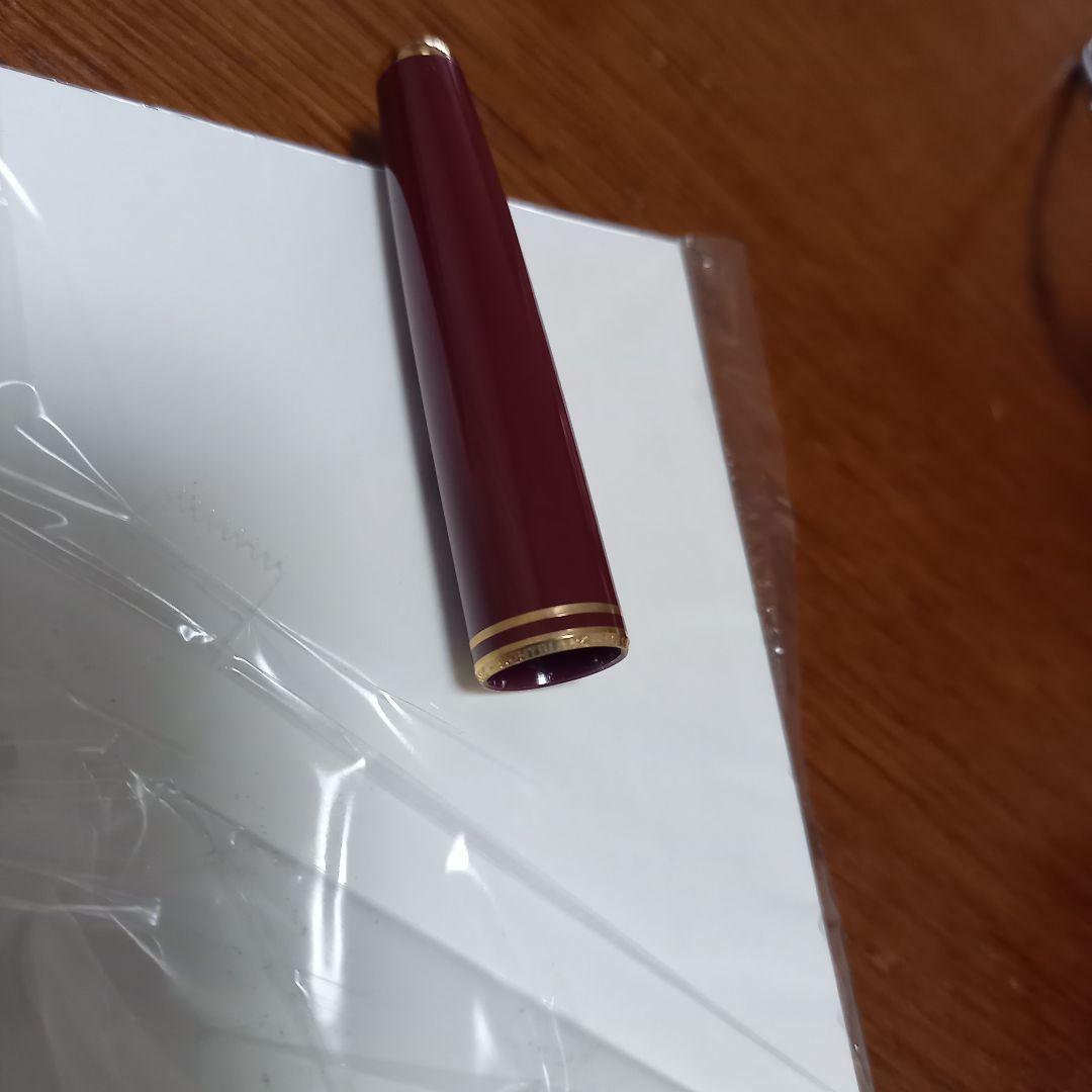 MONT BLANC バーガンディ 万年筆 EF 未使用