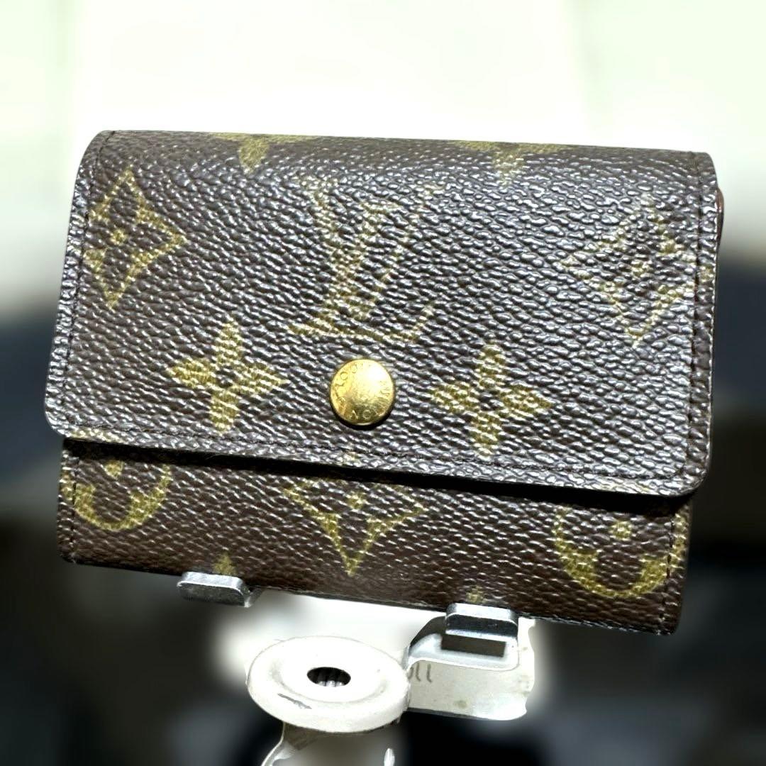 ②★使用感少/美品♪モノグラム ポルトモネプラ ケース 小銭入れ