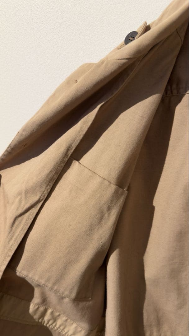 DRIES VAN NOTTEN ジャケットコート　ベージュ