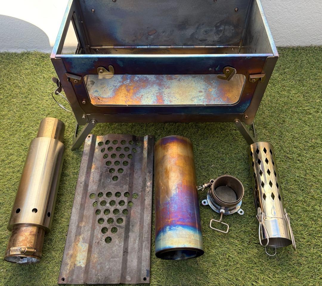 COOK'N'ESCAPE チタン製薪ストーブ