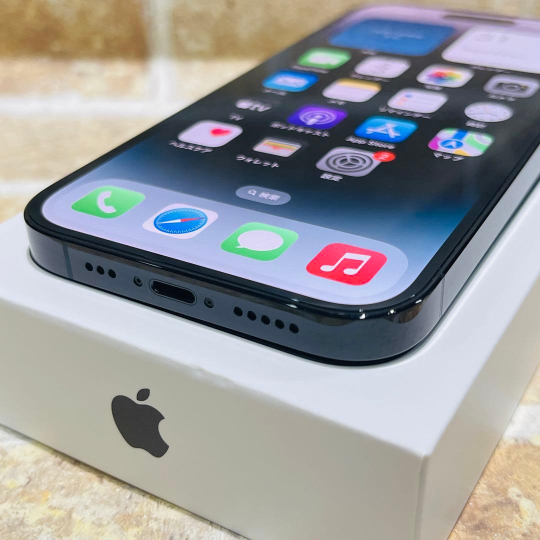 SIMフリー iPhone14Pro 256GB スペースブラック 電池良好