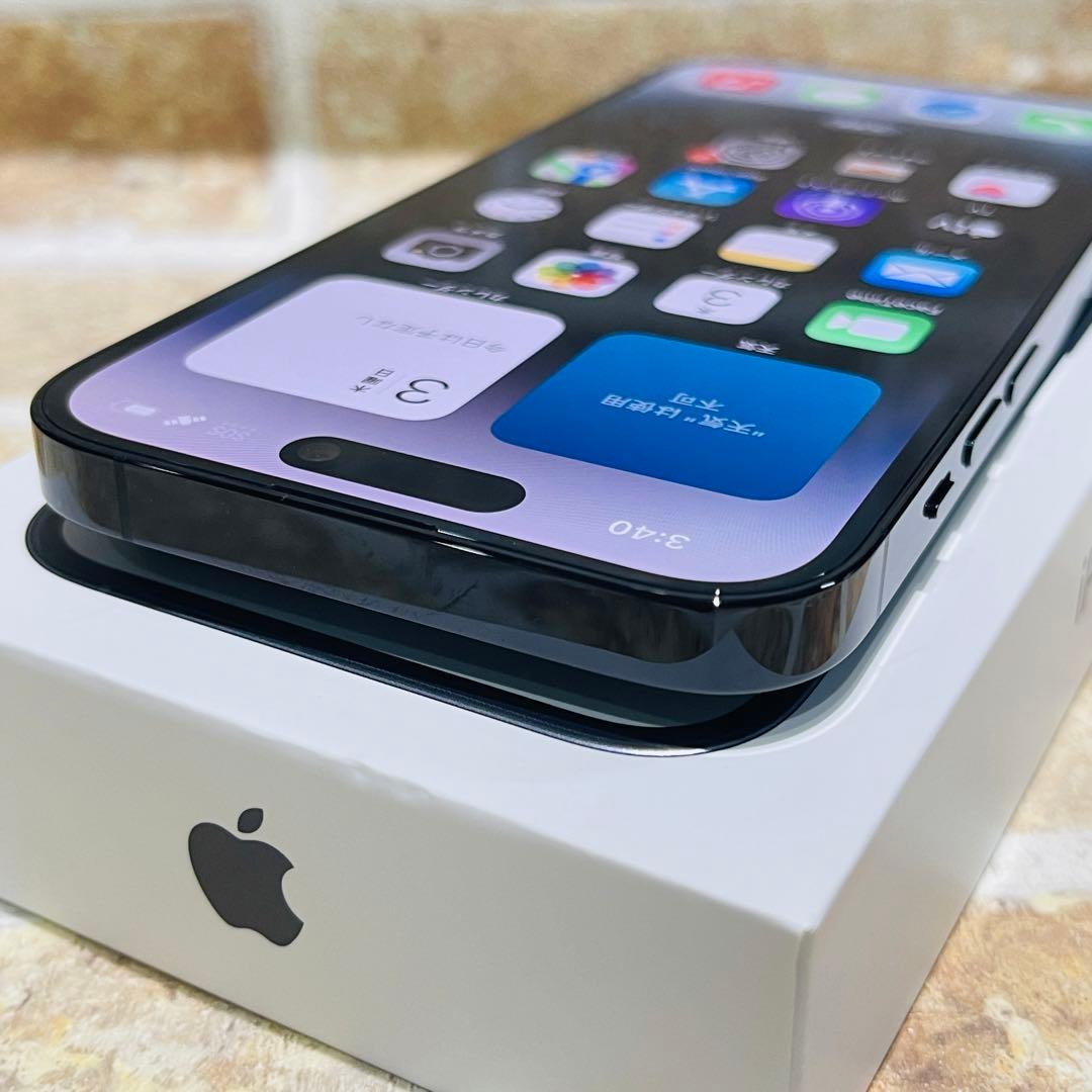 SIMフリー iPhone14Pro 256GB スペースブラック 電池良好