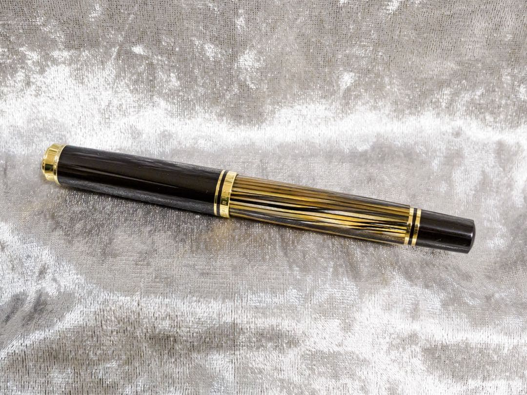 Pelikan スーベレーン M400 茶縞 ニブF　2016年発売限定品