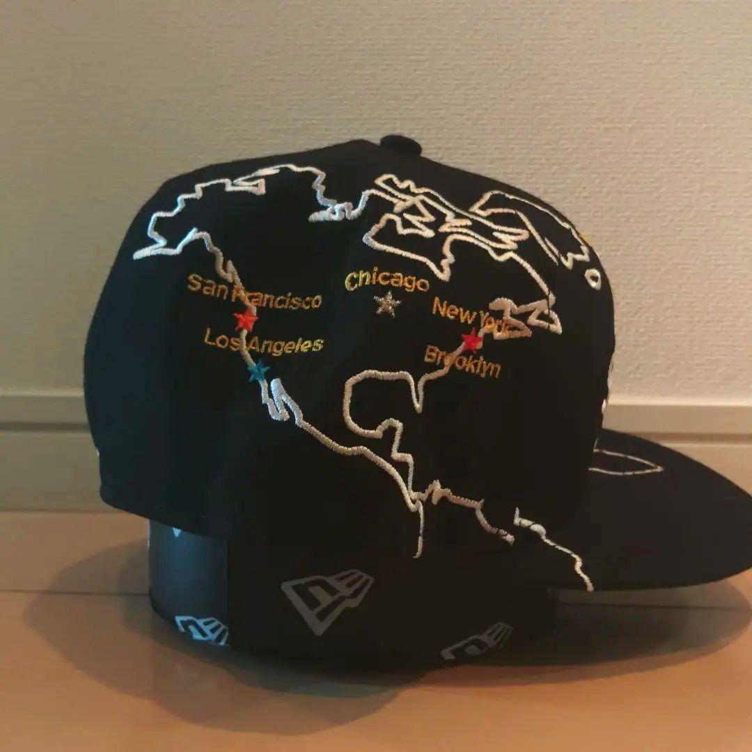 Supreme 2023FW Worldwide Box Logoキャップ