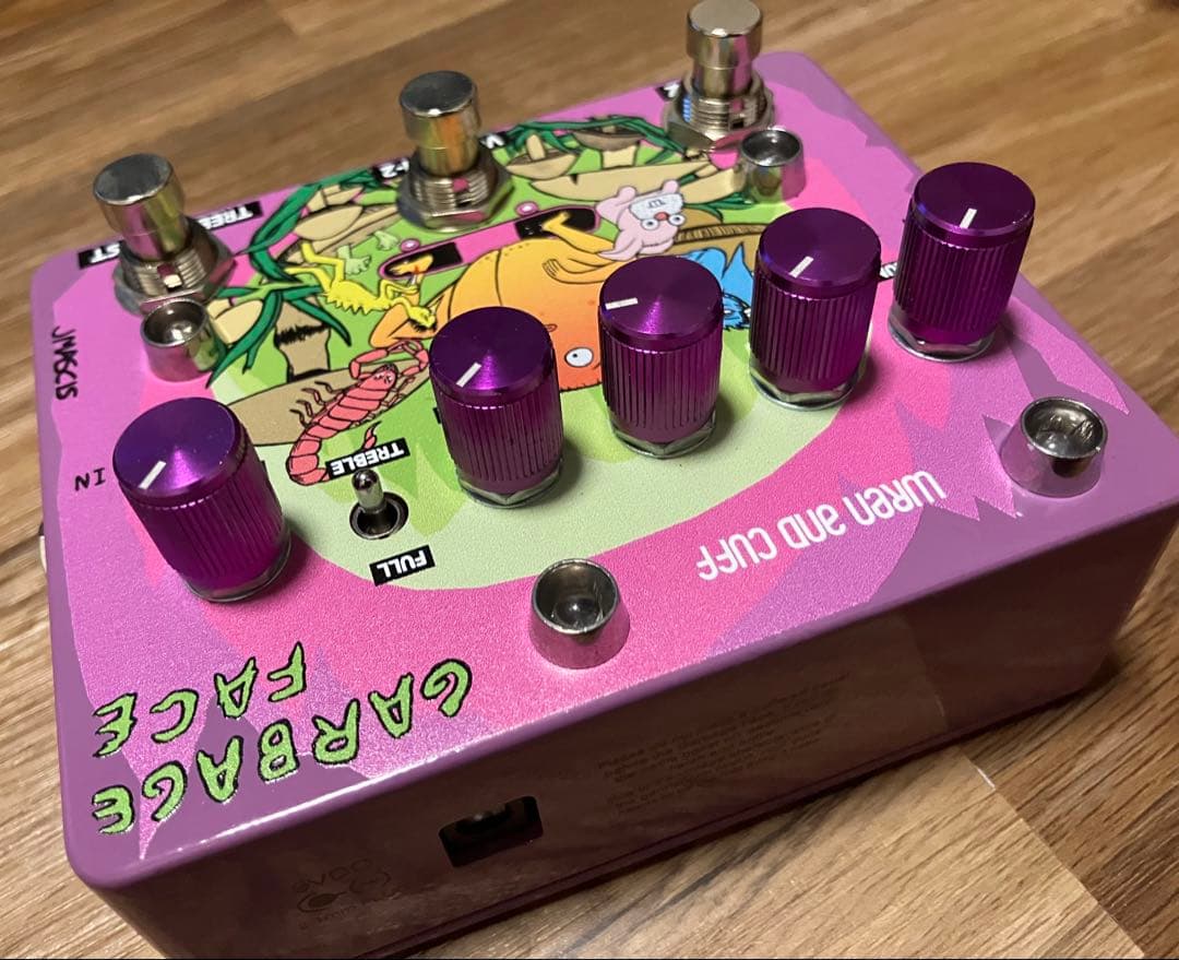 GARBAGE FACE wren and cuff エフェクター　fuzz