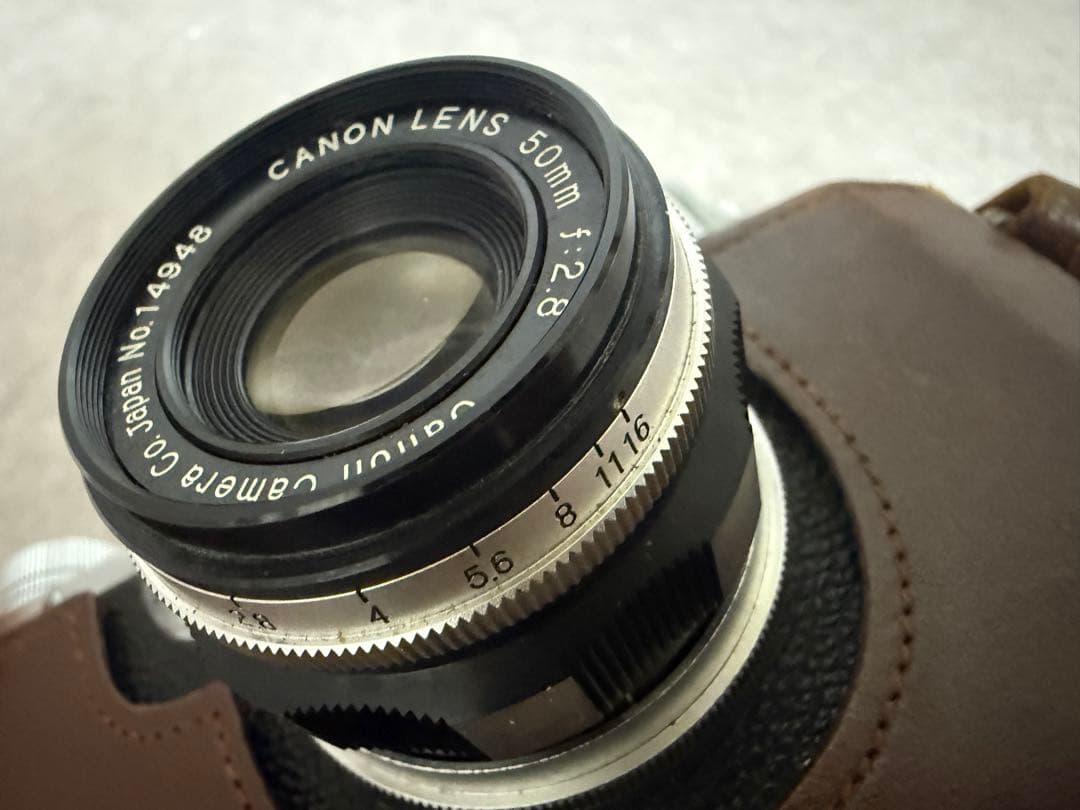 レンジファインダー カメラ Canon キャノン IID 50mm F2.8