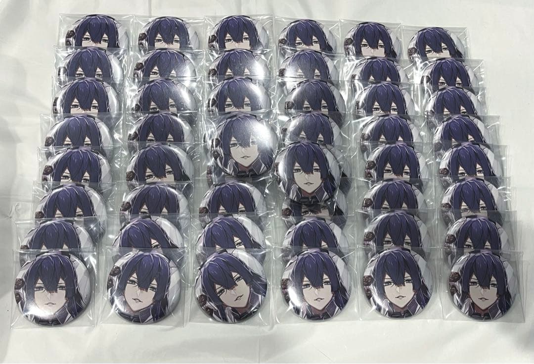 にじさんじ 長尾景 缶バッジ DMM クジ