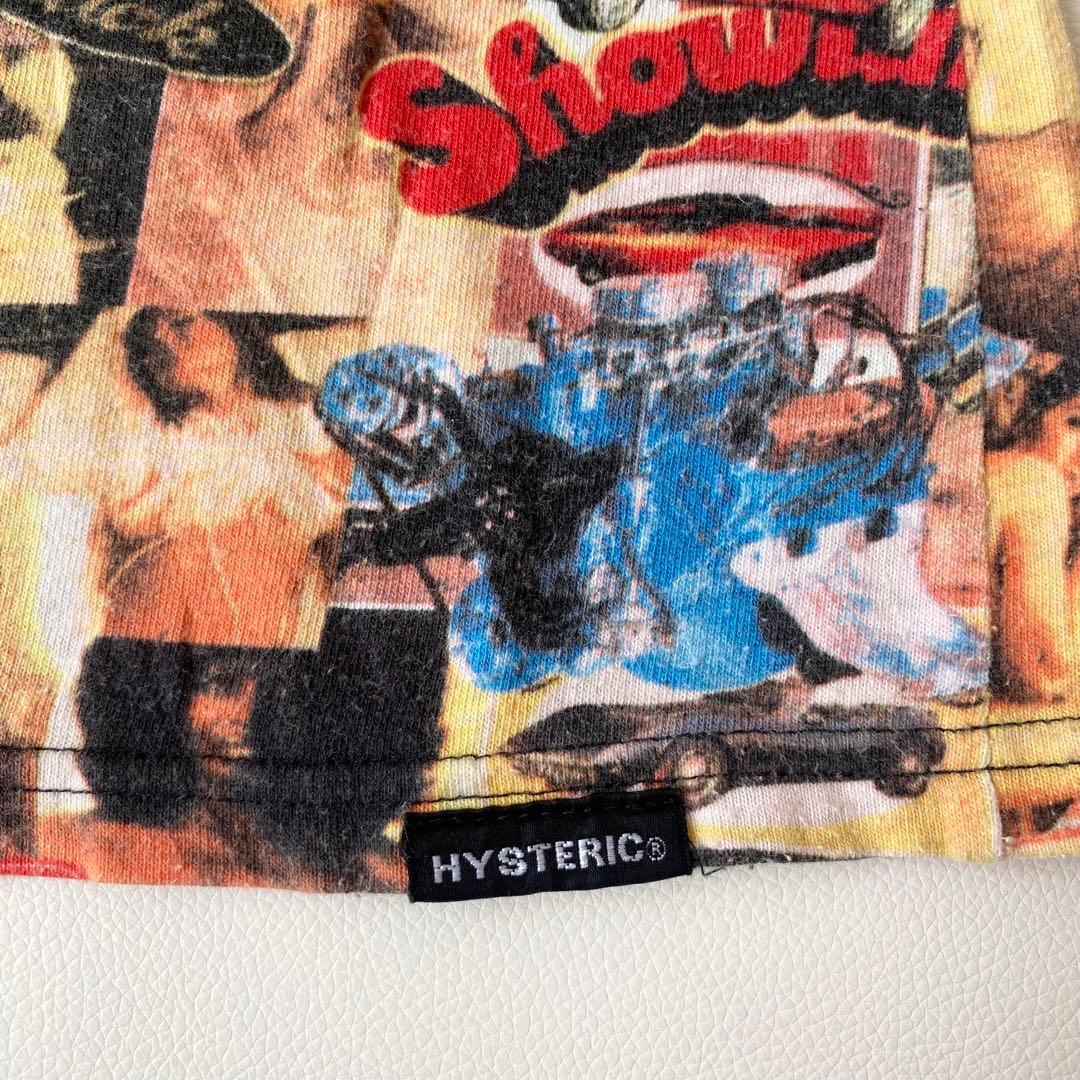 ヒステリックグラマー　タンクトップ　初期タグ　ガール総柄　ロゴ　キャミソール