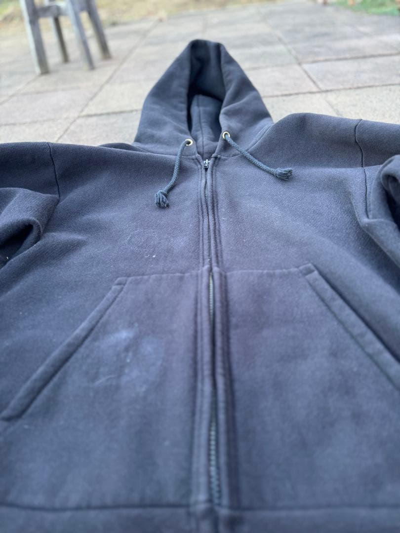 CAMBER フェードブラック フルジップパーカー L