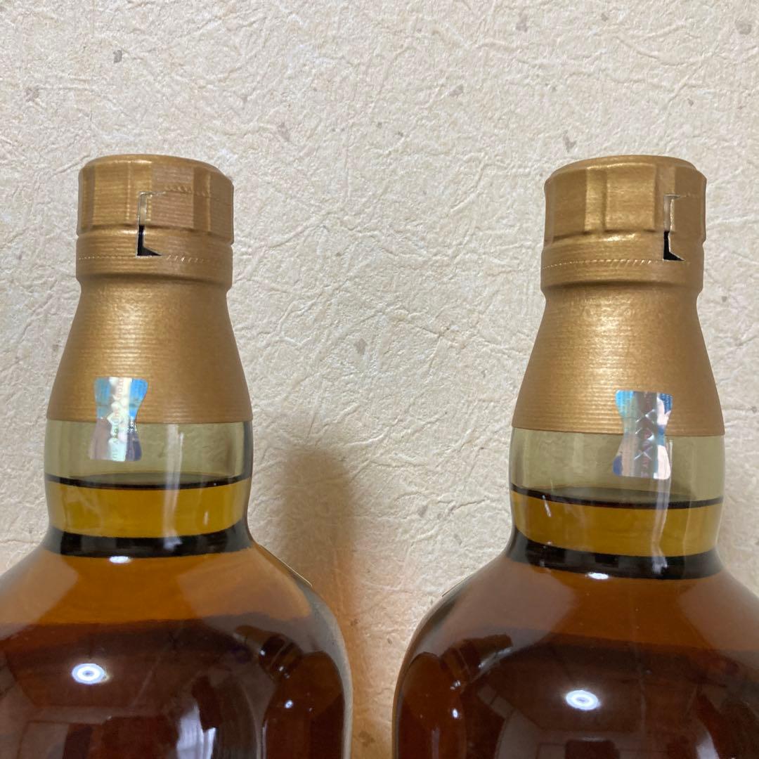 サントリーシングルモルトウイスキー山崎12年 ２本セット ダブルホログラム