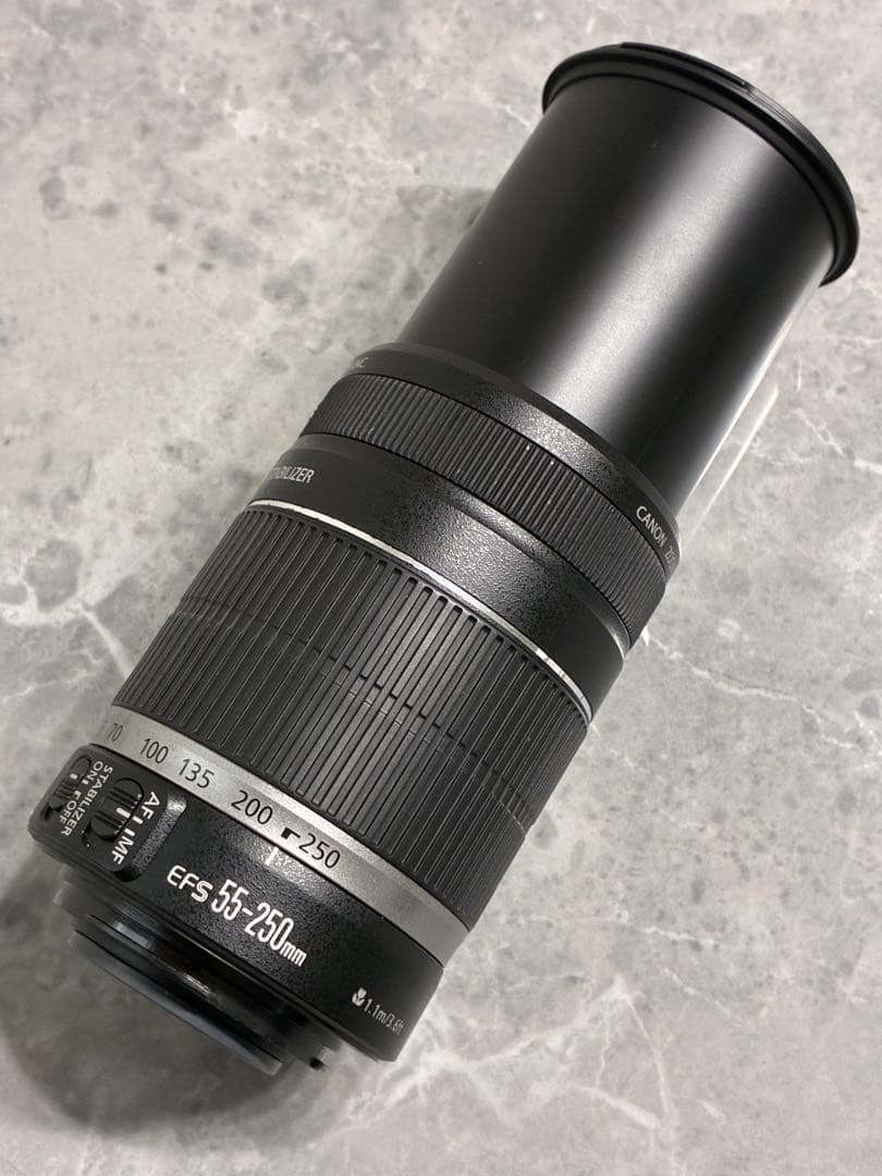 ⭐️完動品⭐️キャノン Canon EF-S 55-250mm IS 望遠レンズ
