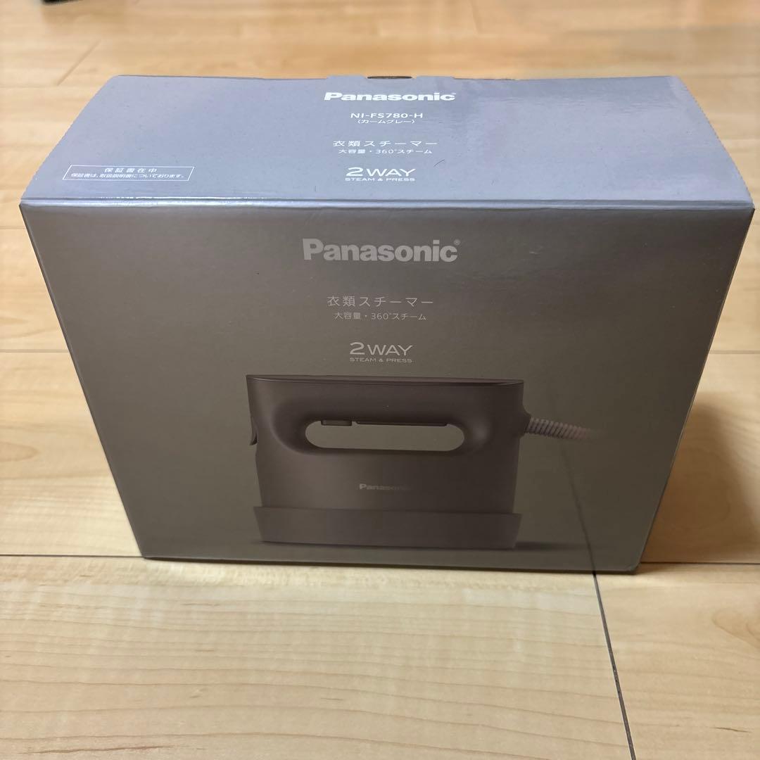 Panasonic 衣類スチーマー NI-FS780-H ハンディスチーマー