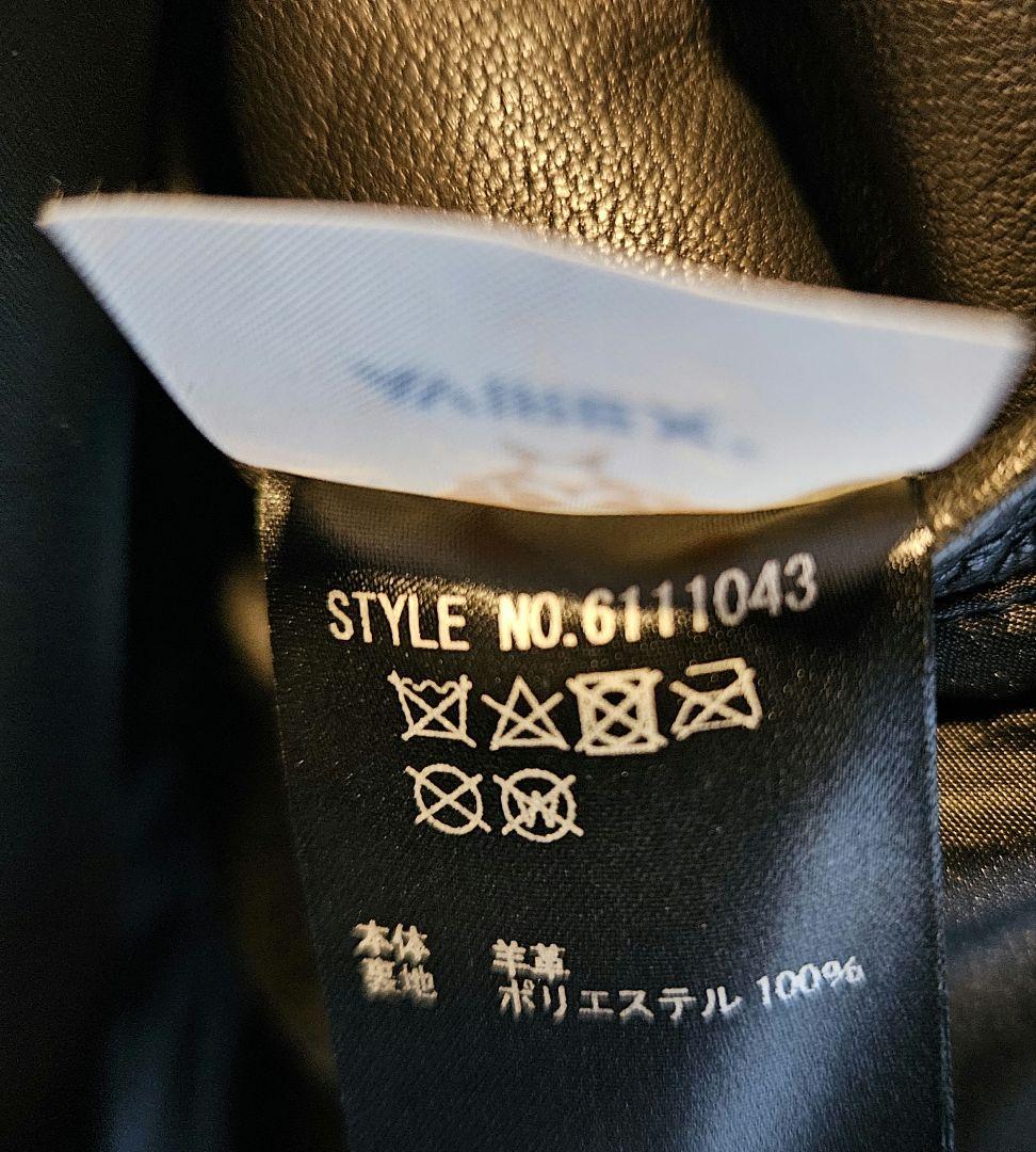 AVIREX ブラック レザージャケット M