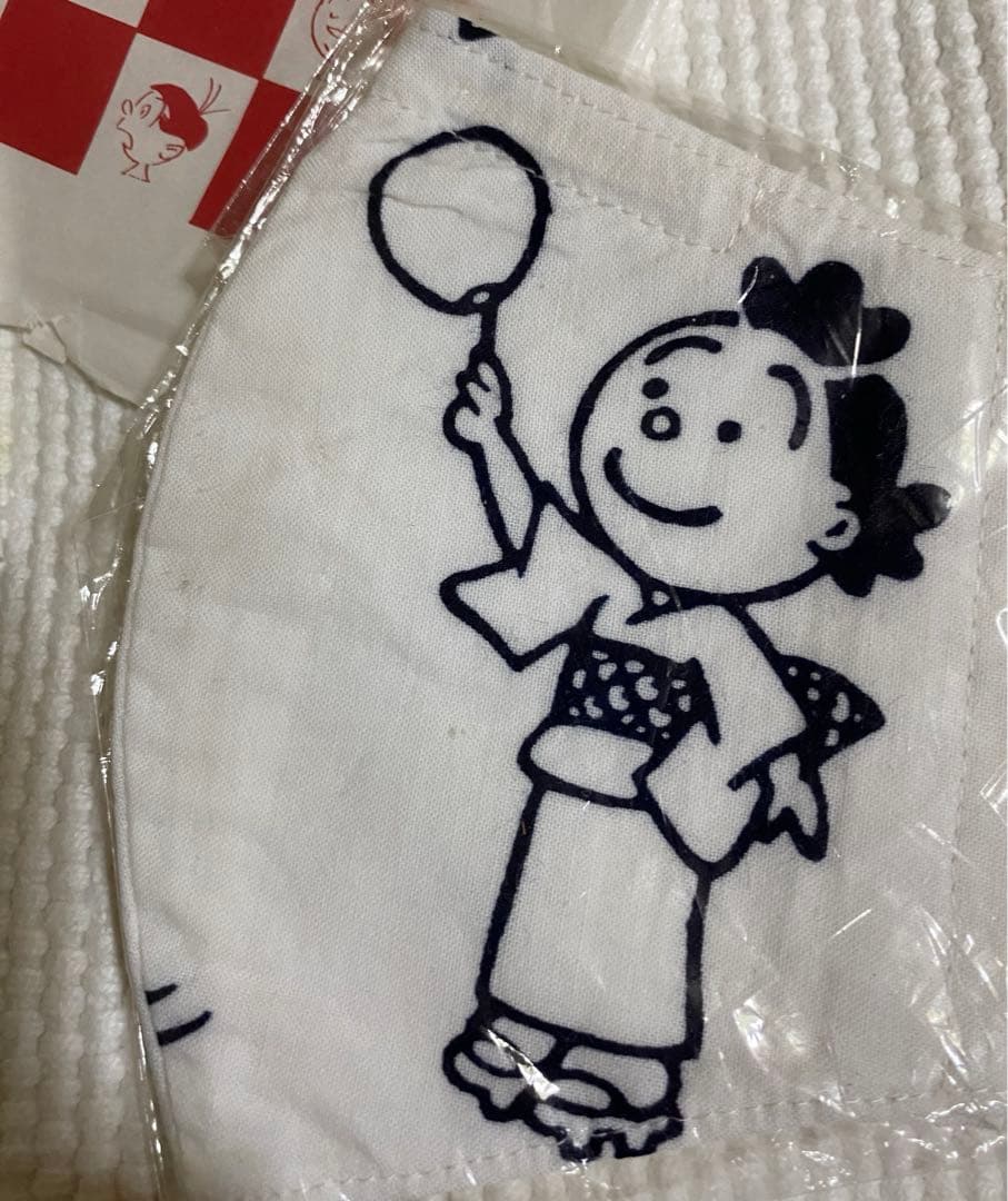 ★新品サザエさんさんハンカチ手拭いインナーマスクノート5点