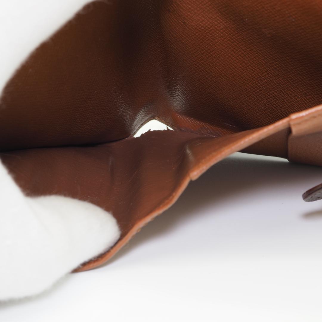 ルイヴィトン モノグラム コンパクトジップ 二つ折り財布