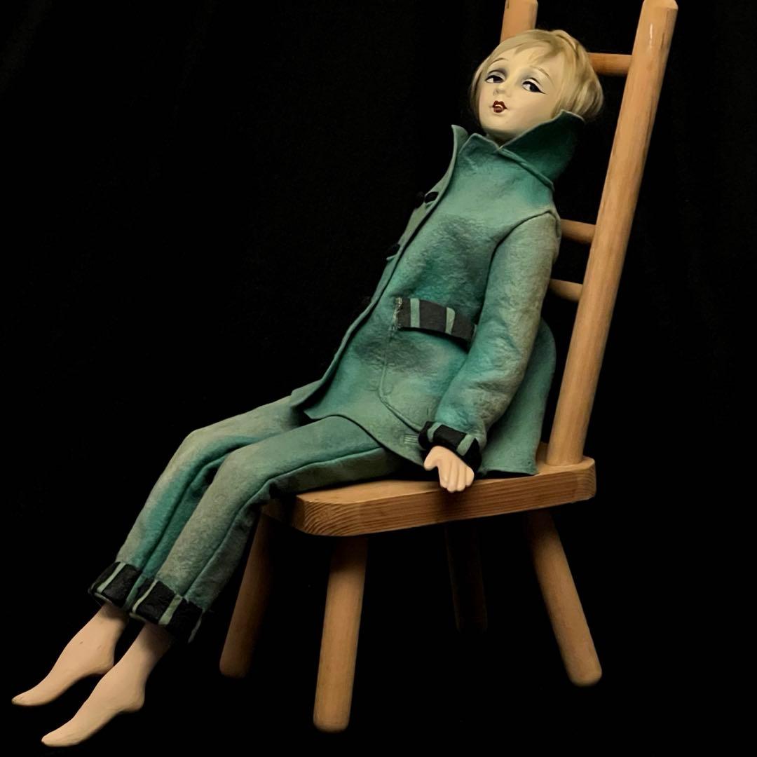 [RIN]ブドワールドール　アンティークドール　 ビスクドール　フランス