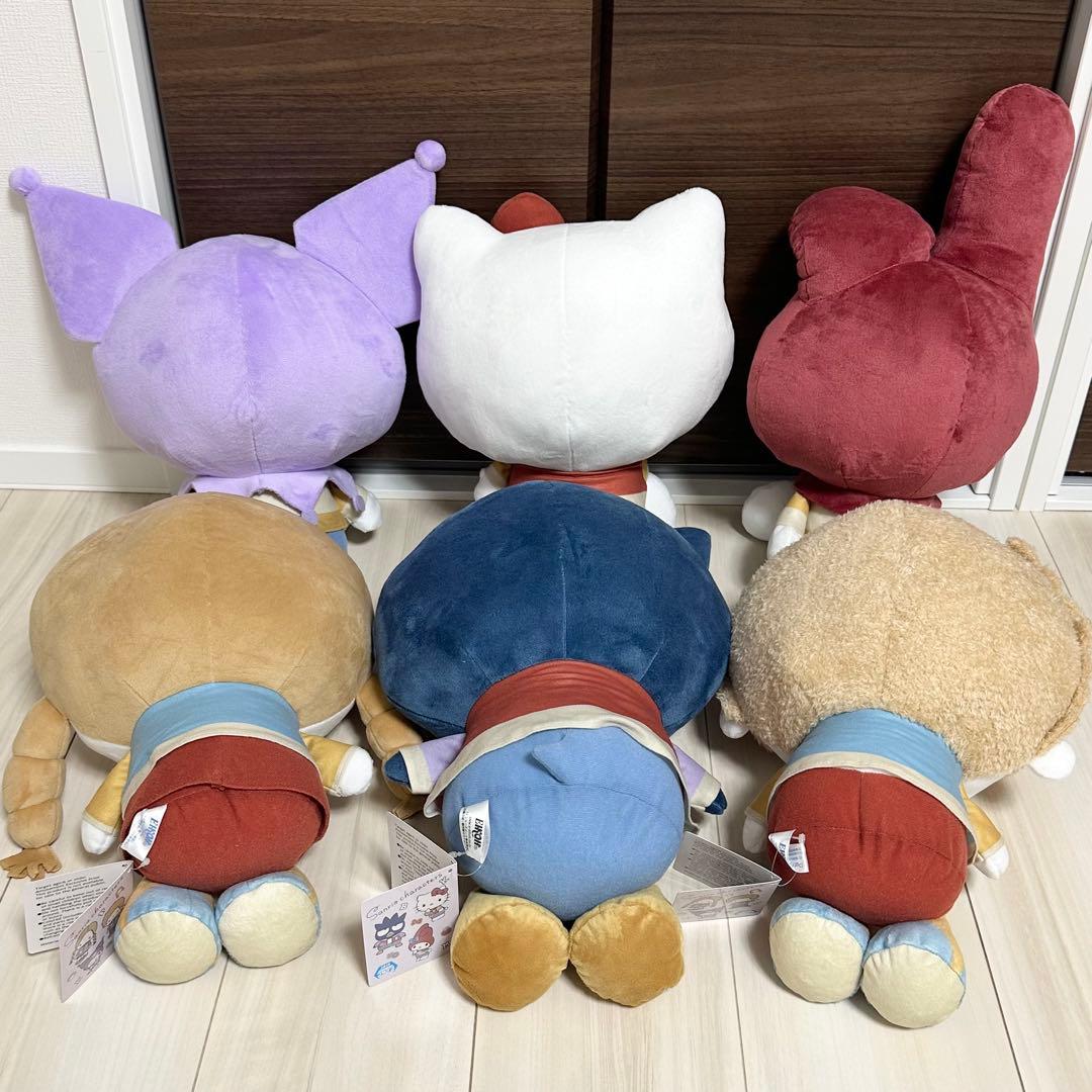 サンリオキャラクターズ　グレイッシュハングアウトドールBIGタイプ1&2　6個