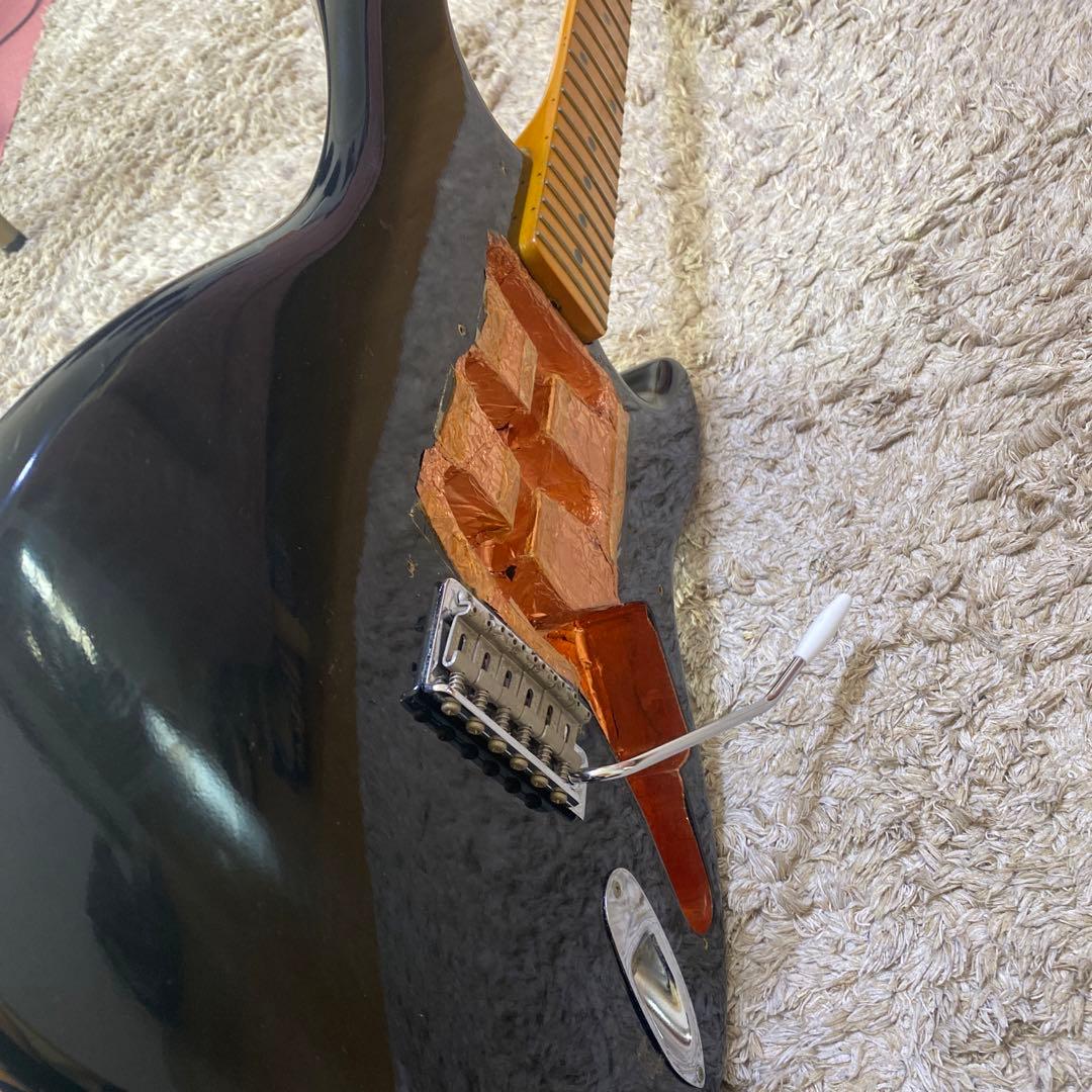 ESP Edwards エレキギター ブラック メイプルネック　fender
