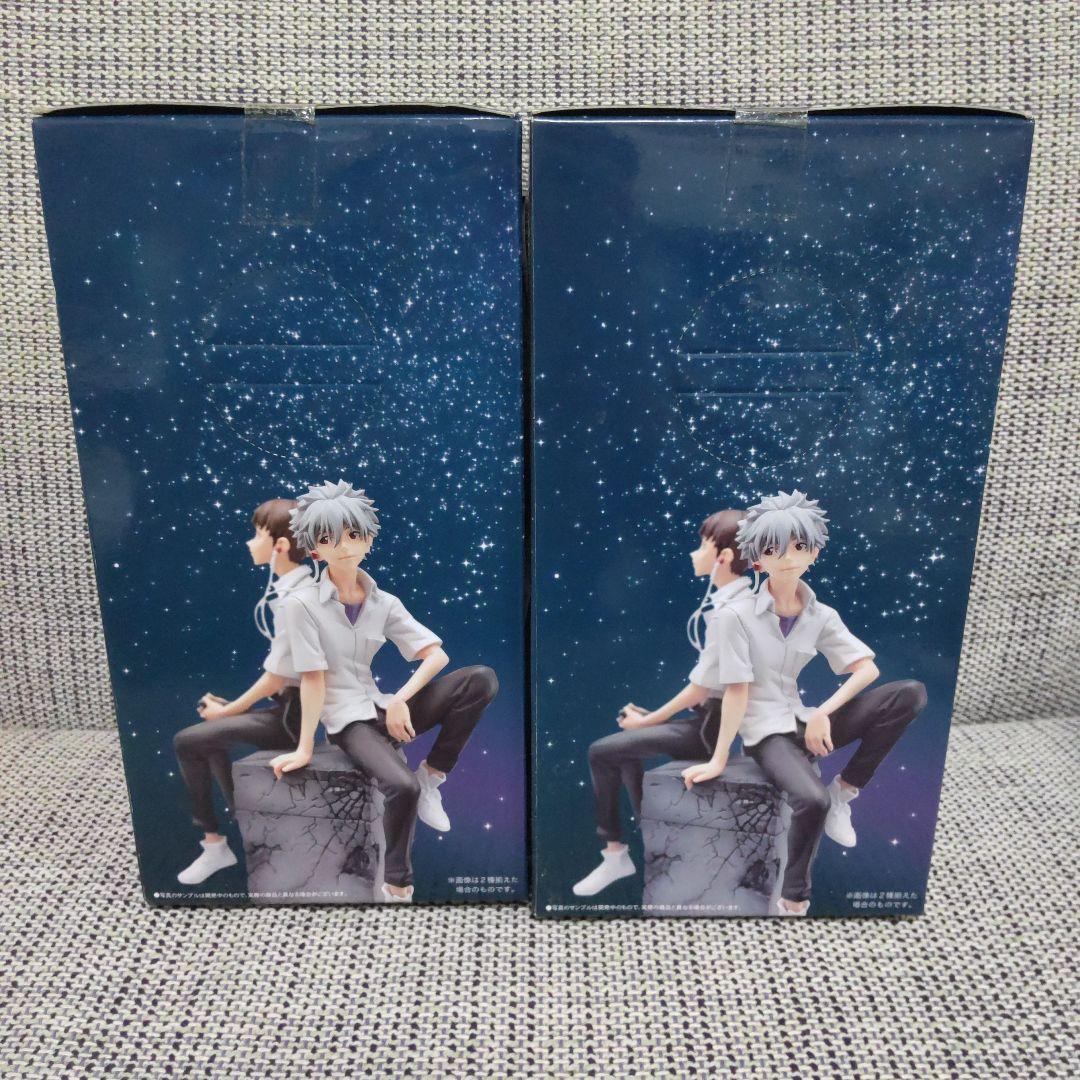 エヴァンゲリオン　新劇場版　プレミアフィギュア　シンジとカヲル　希少