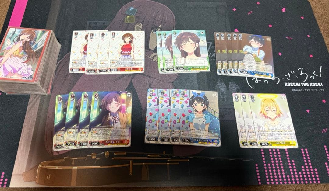 彼女お借りします　かのかり　デッキ　RR以下セミコンプ　箱PR付き