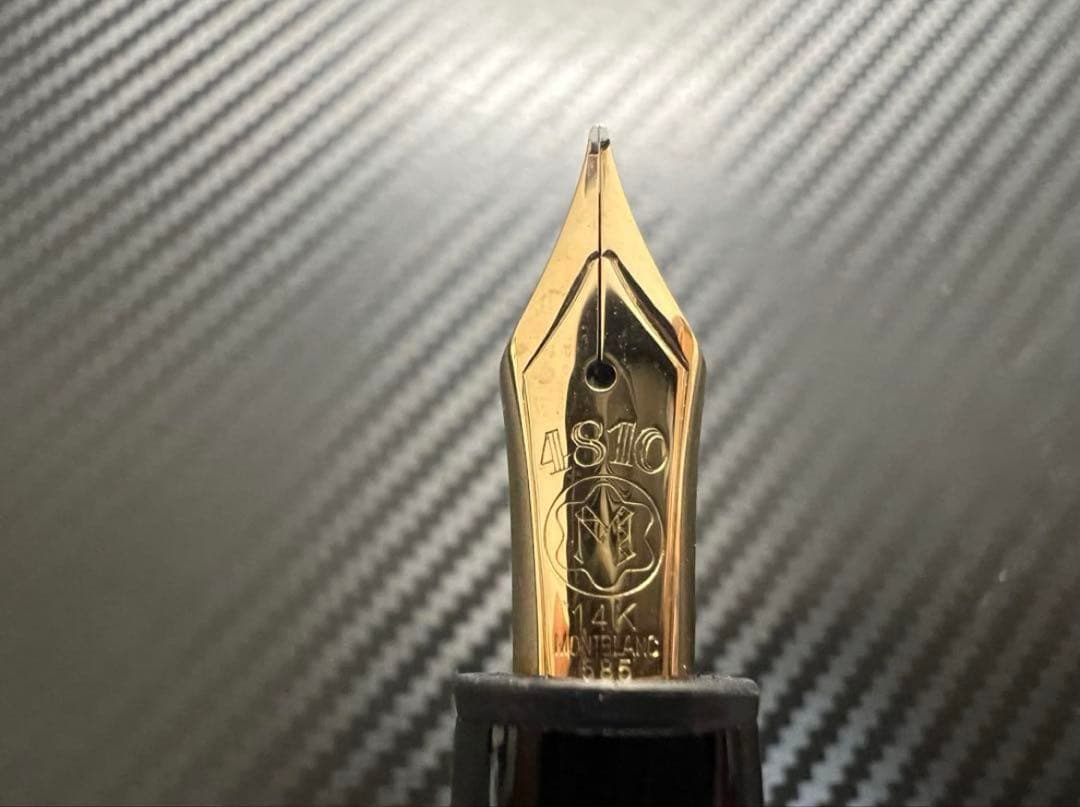 モンブラン 万年筆 146 14K 全金 M