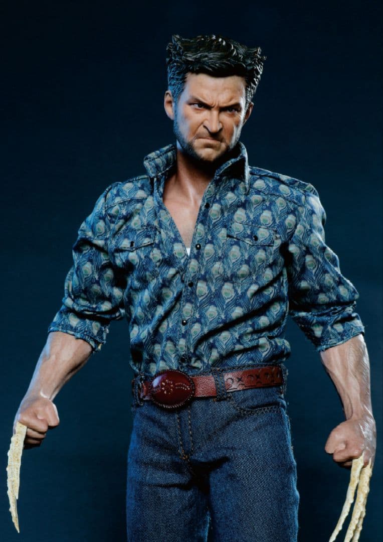 1/6スケール ウルヴァリン アクションフィギュア ３種類ヘッド wolfman