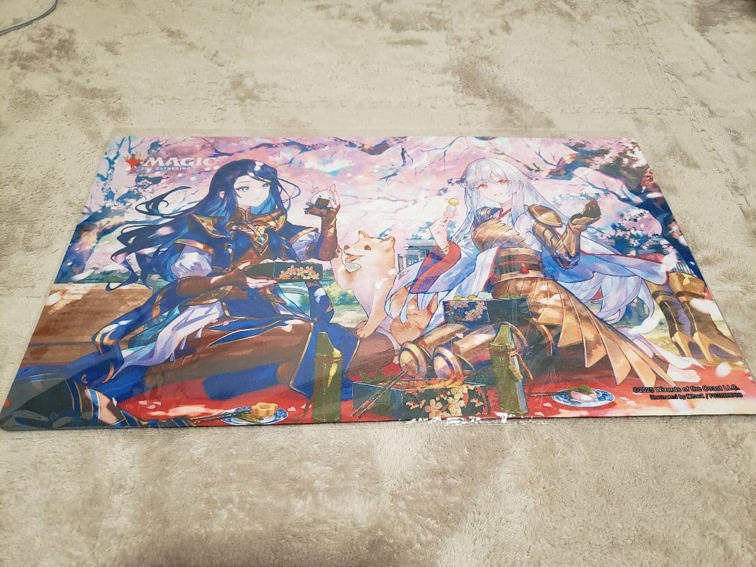 MTG 放浪皇のお花見　プレイマット