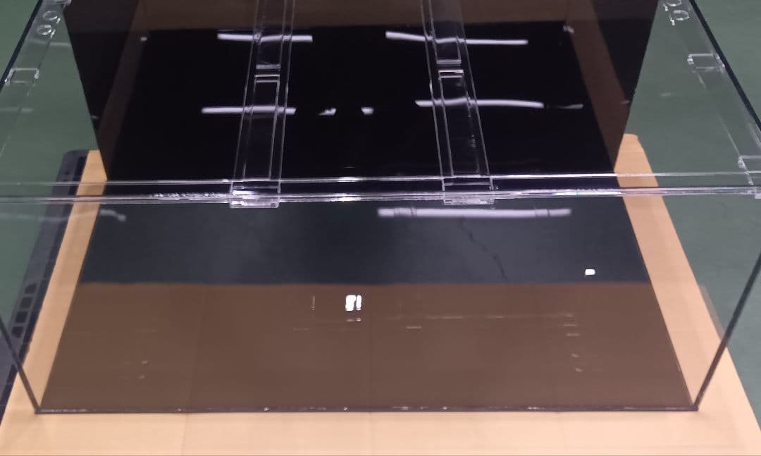 アクリル水槽 W1200 D700 H450 二面ブラック ワンオフ 佐川発送