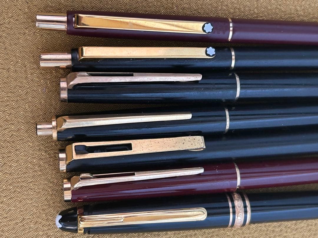 モンブラン ボールペン本体 7本セット