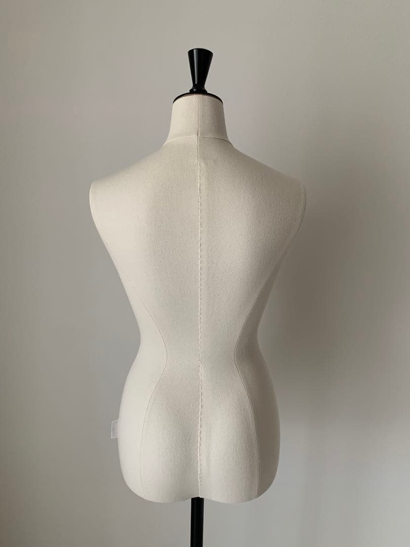 七彩 N-VALUE 女性用トルソー 布製 ブラックスタンド NANASAI