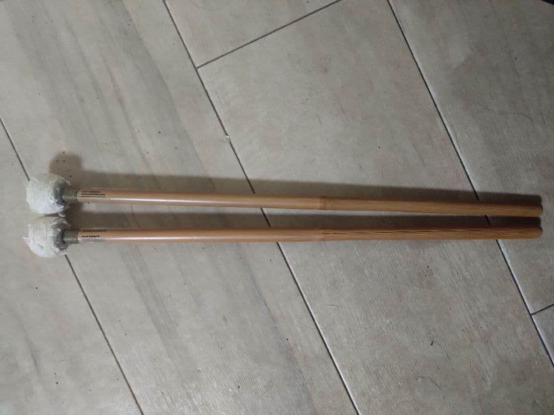 ティンパニマレット 竹製 約40cm
