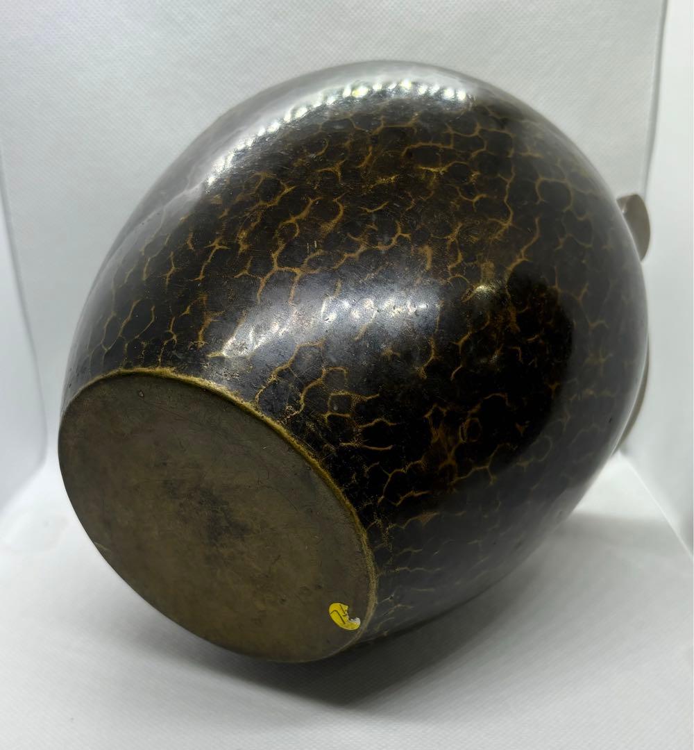 铜製やかん　昭和レトロ　骨董品　古道具(y458)