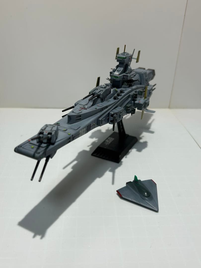 ガンプラ　模型　組立済　 1/1200 マゼラン　完成品　全塗装　旧