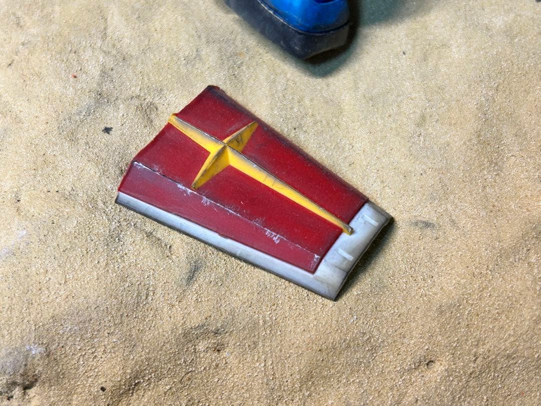 HG ガンプラ グフVSガンダム　ジオラマ