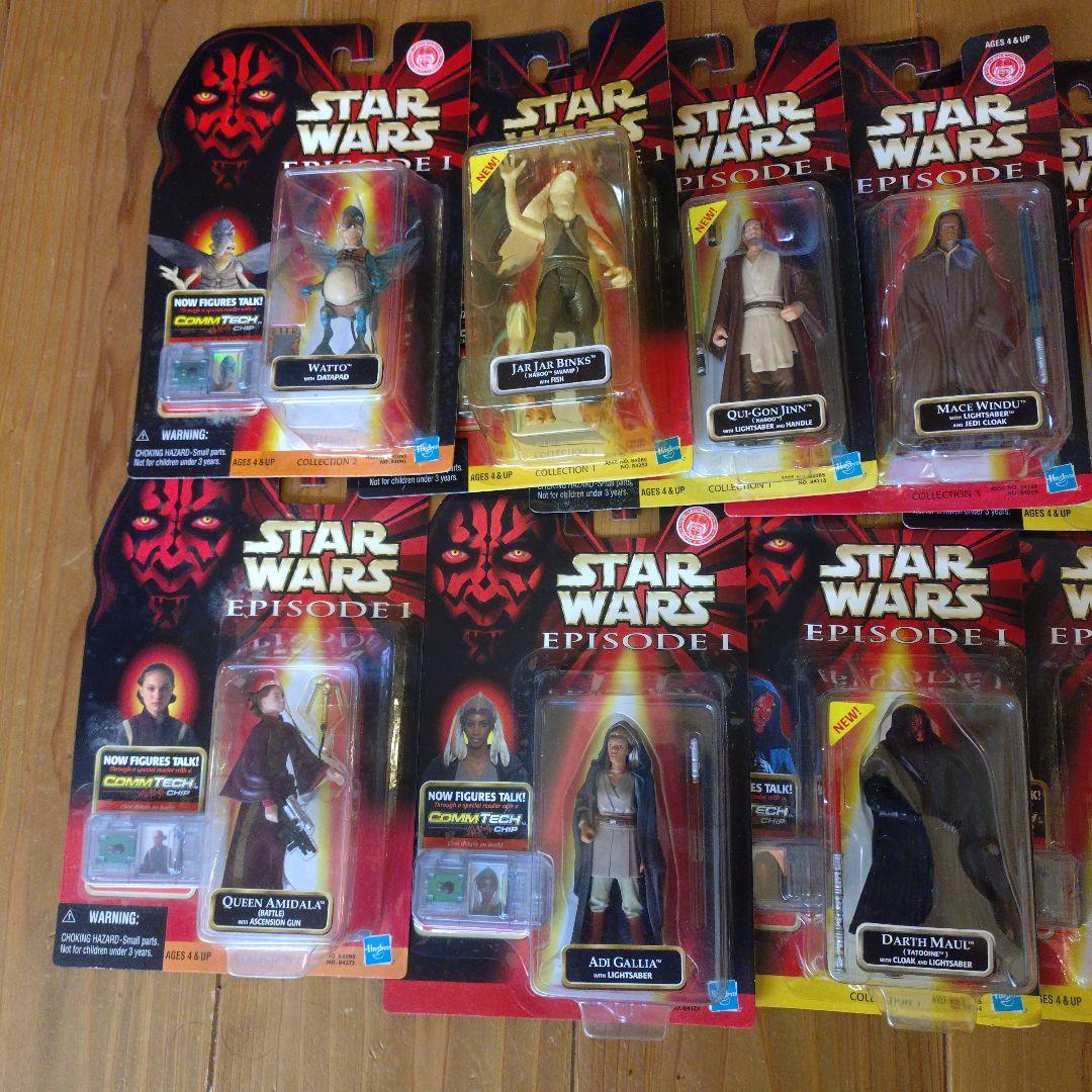 スターウォーズ　エピソード1 ベーシックフィギュア　11体