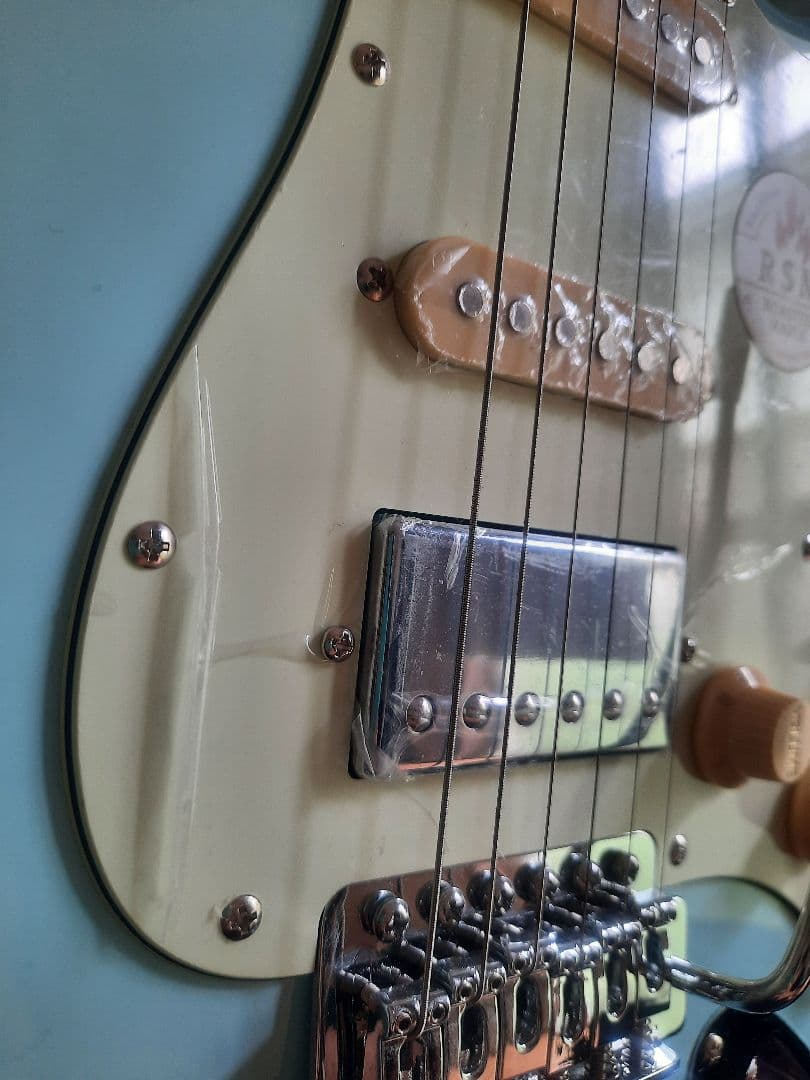 Bacchus BST 2 RSM/R エレキギター ライトブルー