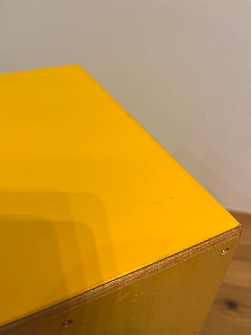 Pearl PCJ-CVC SC カホン パール　イエロー　ケース付き　打楽器