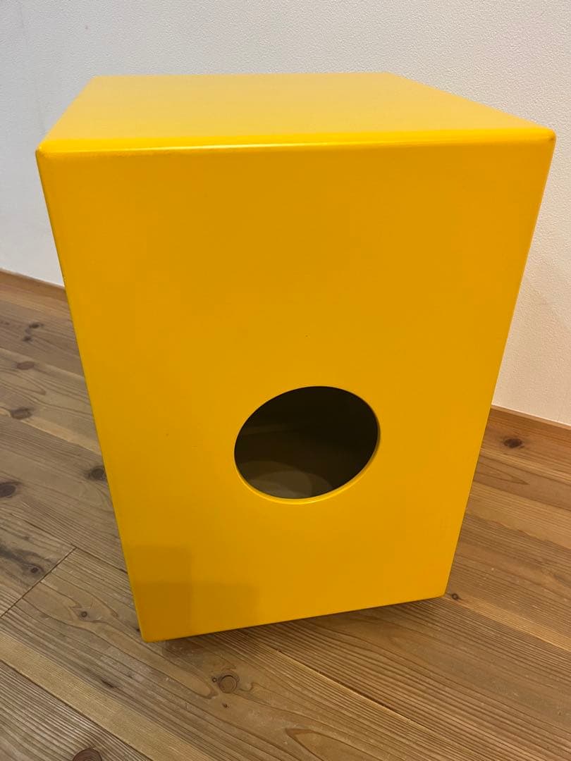 Pearl PCJ-CVC SC カホン パール　イエロー　ケース付き　打楽器