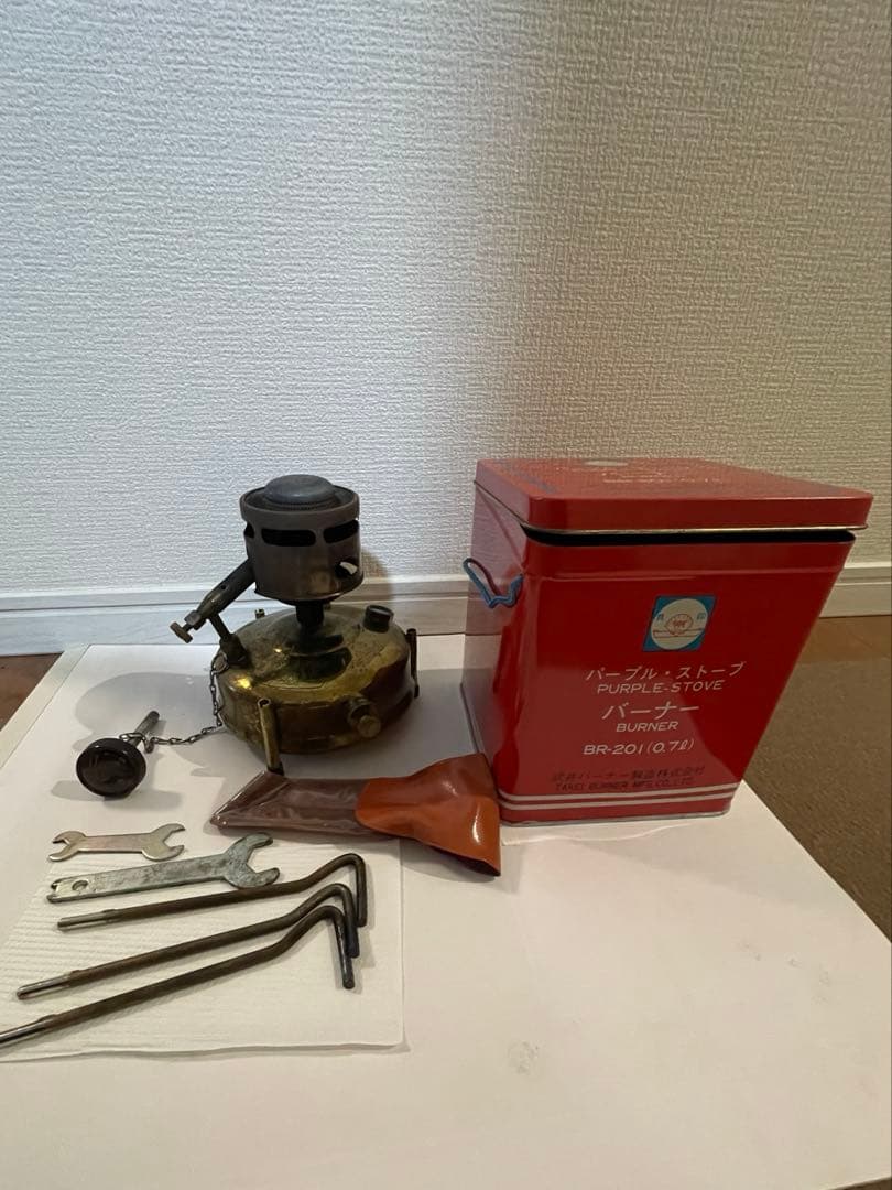 パープルストーブ BR-201/SV-201 ジャンク