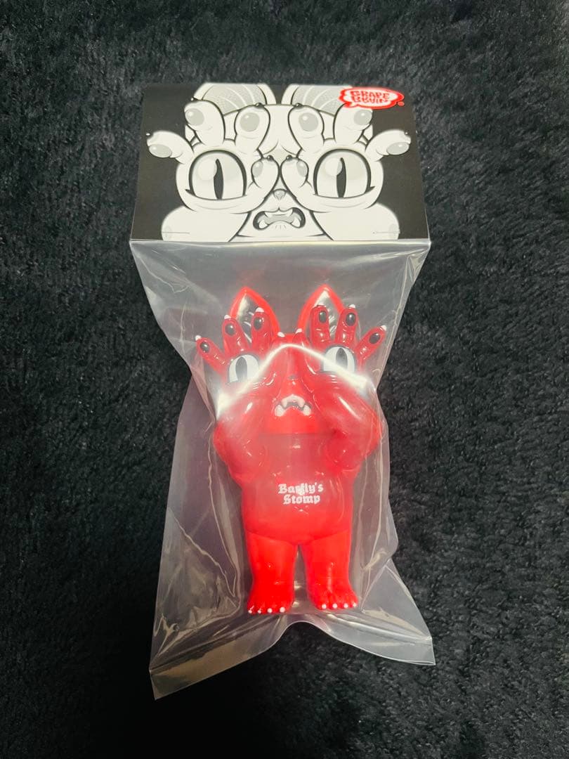 grape brain おにぎり 地獄猫 ソフビ にぎるちゃん